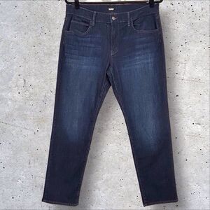 Hudson Mens Blake Slim Straight Blue Jeans Size 38x32 Matthew Wash NWT